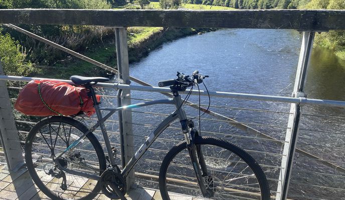 Photo 1 de l’itinéraire Bikemap « Marmion Cottage, Innerleithen to High Street, Peebles »