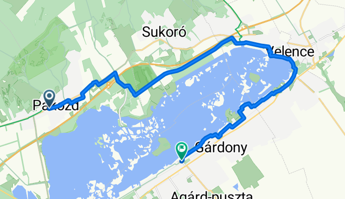 Táncsics Mihály utca, Pákozd - Balatoni út, Gárdony