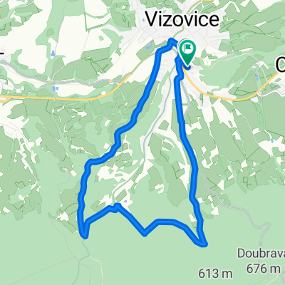 Vizovice, Janův hrad, Trvajka, Vizovice