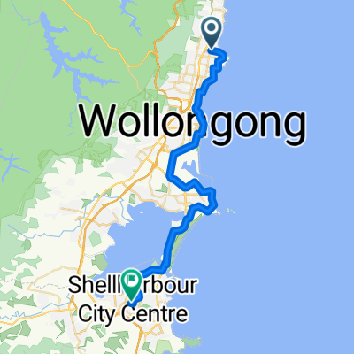 From Bellambi to Shellharbour City Centre