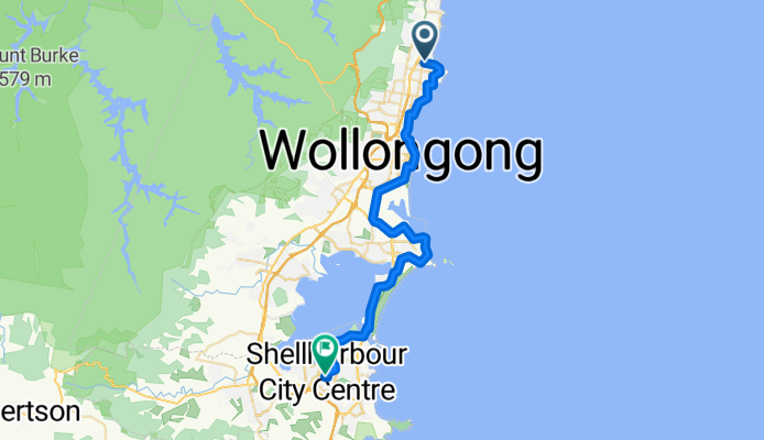 From Bellambi to Shellharbour City Centre