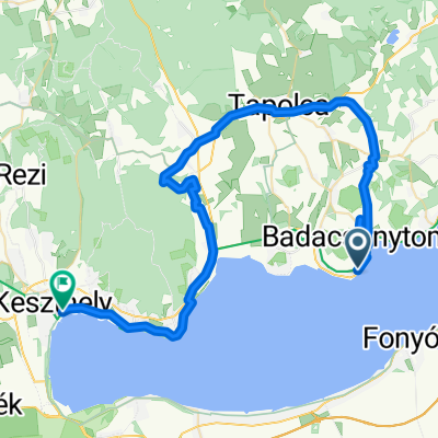 Badacsonytomaj - Borbás Vince sétány, Keszthely