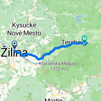 Zelená do Cesta Bez Názvu