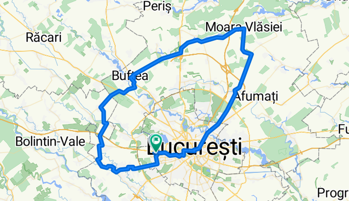 Strada Băbești to Bulevardul Nicolae Bălcescu