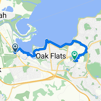 Albion Park Station to Shellharbour Library