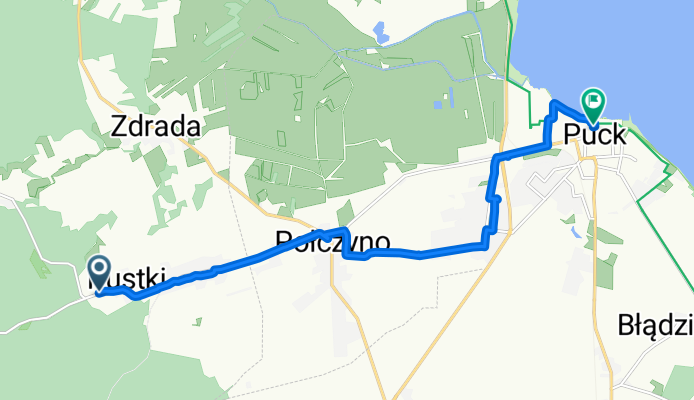 Pucka, Darzlubie do Morska, Puck