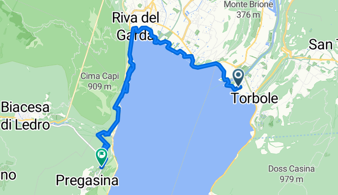 Via al Còr, Nago-Torbole to Pregasina, Riva del Garda