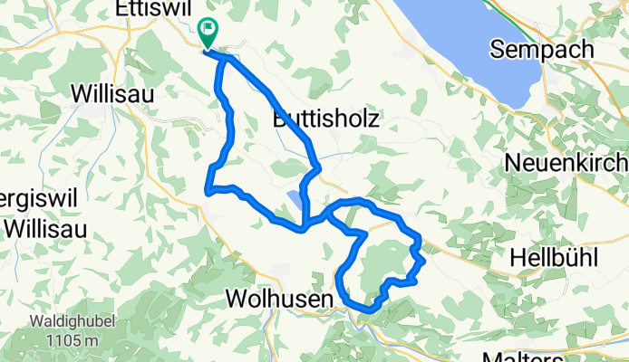 Schutz, Grosswangen nach Schutz, Grosswangen