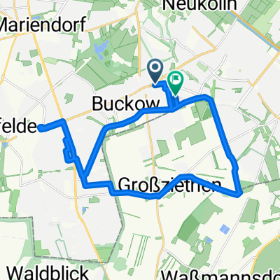 Johannisthaler Chaussee, Berlin nach Landreiterweg, Berlin