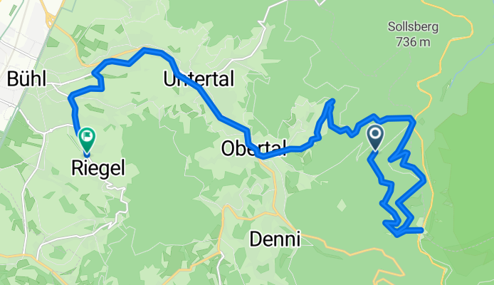 Hirschbachstraße, Bühl nach Wasenweg, Bühl