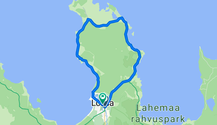 От Loksa-Pärispea 47/1 до Tallinna tänav 34a