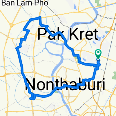Muban Nichada Premier Place 1, Pak Kret District to Muban Nichada Premier Place 1, Pak Kret District