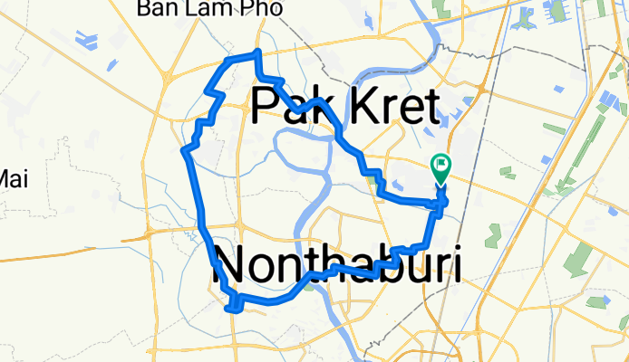 Muban Nichada Premier Place 1, Pak Kret District to Muban Nichada Premier Place 1, Pak Kret District