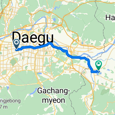 평리동, 대구광역시에서 계양로35길, 경산시까지