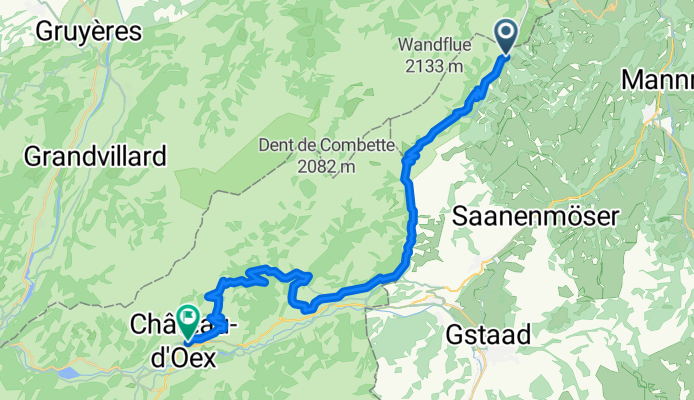 Zweisimmen - Château-d'Oex