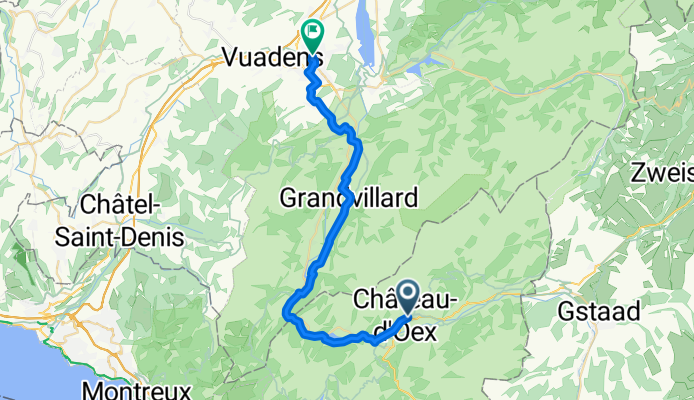 Château-d'Oex - Bulle