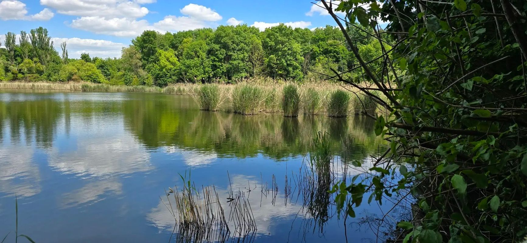 Petite sortie à VTT VAE. Paris - Parc Georges Valbon