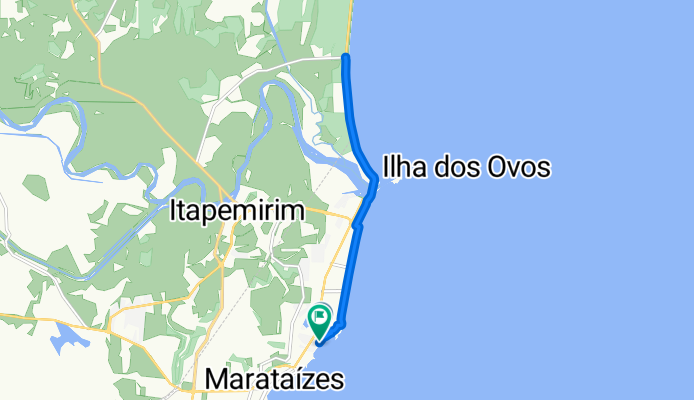 Rua Arthur Hermeto, Marataízes a Rua Rio Grande do Sul, Marataízes