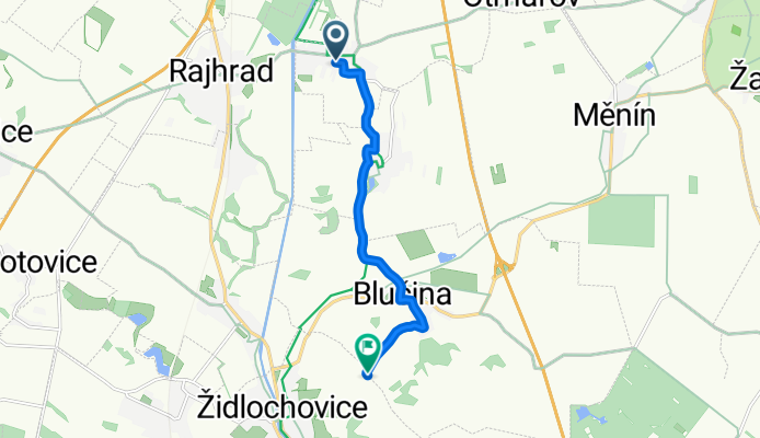 Hlavní do Židlochovice