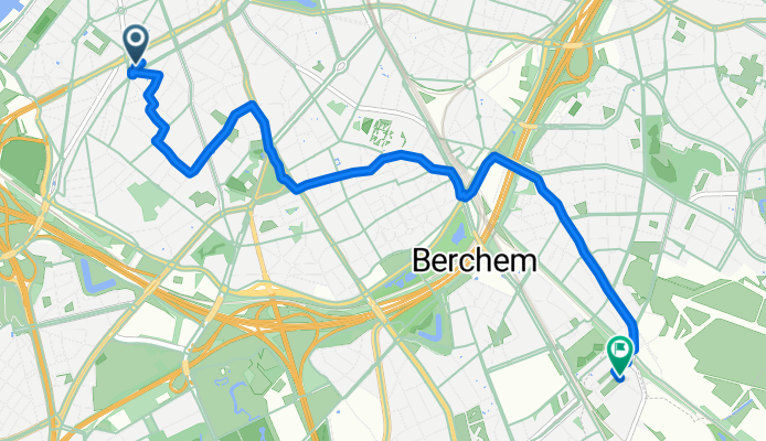 Paleisstraat naar Pansgatelaan