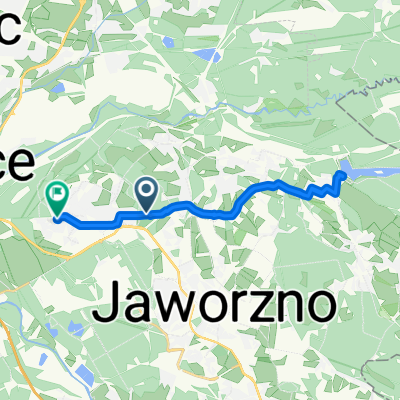 Jaworzno do Łubowiec, Jaworzno