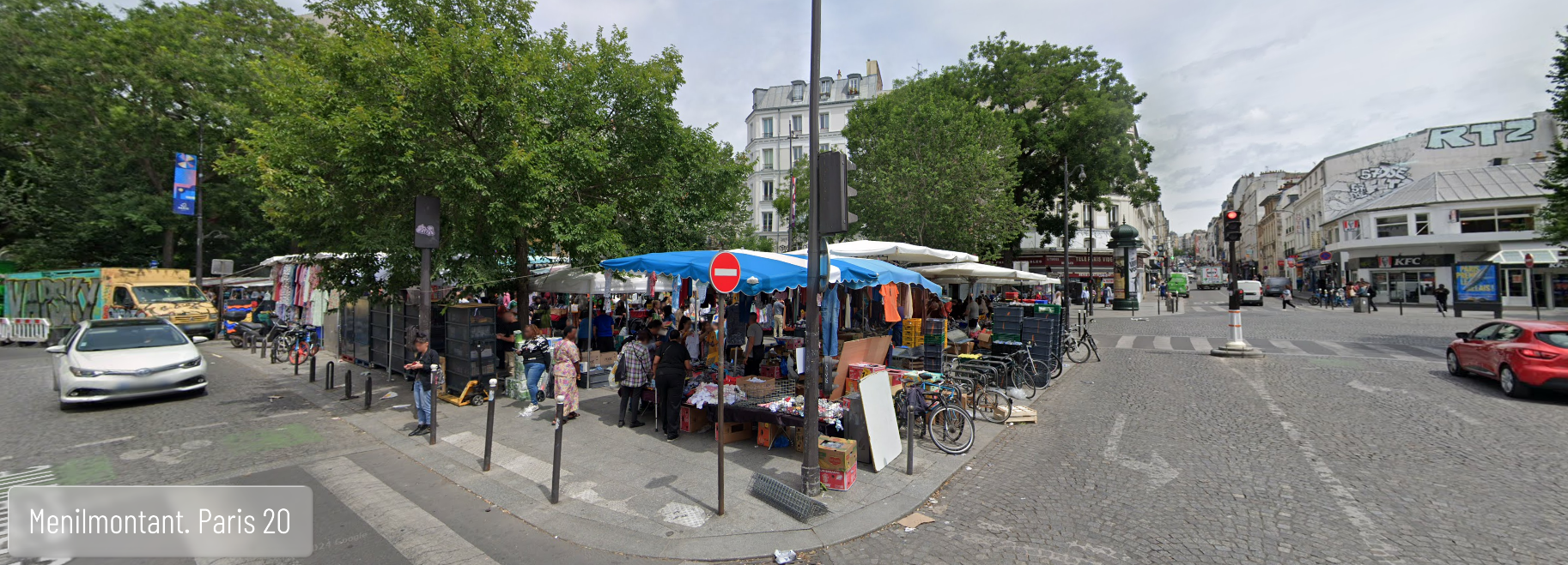 Au Père Lachaise. Aller puis retour.