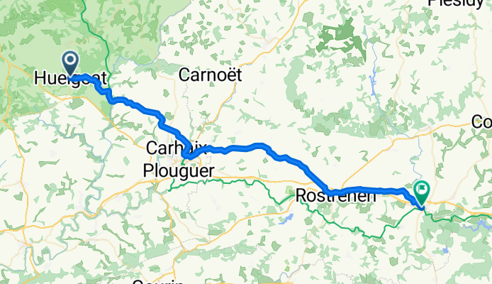 Rue des Cendres nach Rue de l'Église