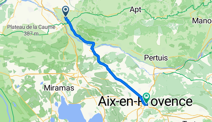 Cavaillon - Aix-en-Provence