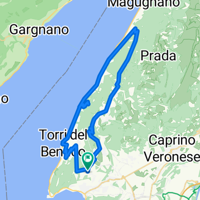 Via Panorama, Costermano sul Garda nach Via Panorama, Costermano sul Garda