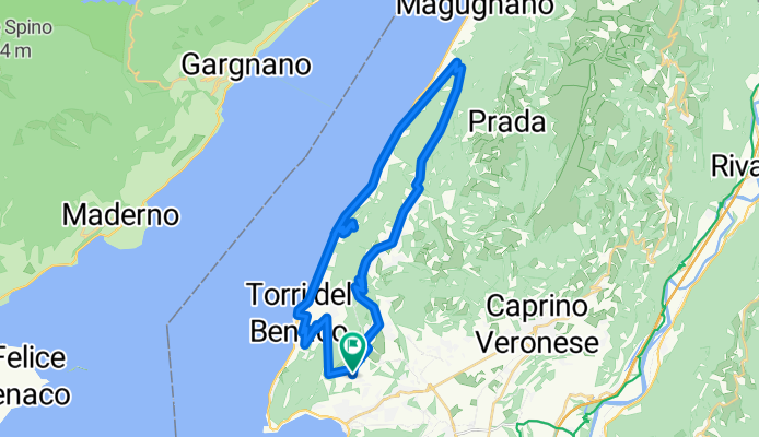 Via Panorama, Costermano sul Garda nach Via Panorama, Costermano sul Garda