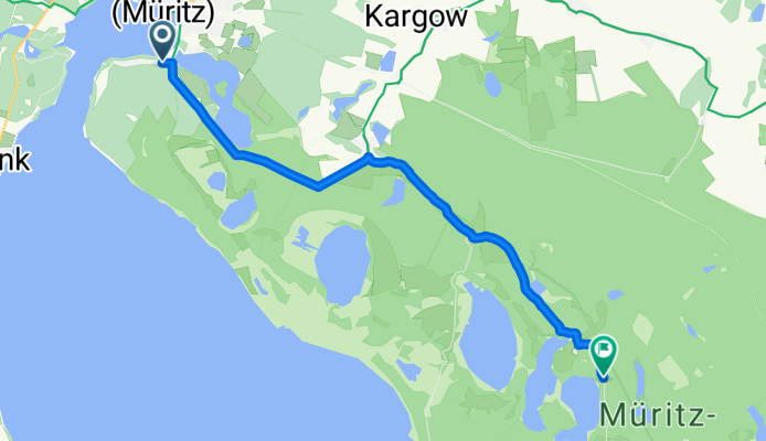 Von Waren (Müritz) bis Kargow