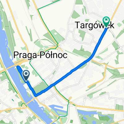 Wybrzeże Helskie, Warszawa do Zamiejska, Warszawa