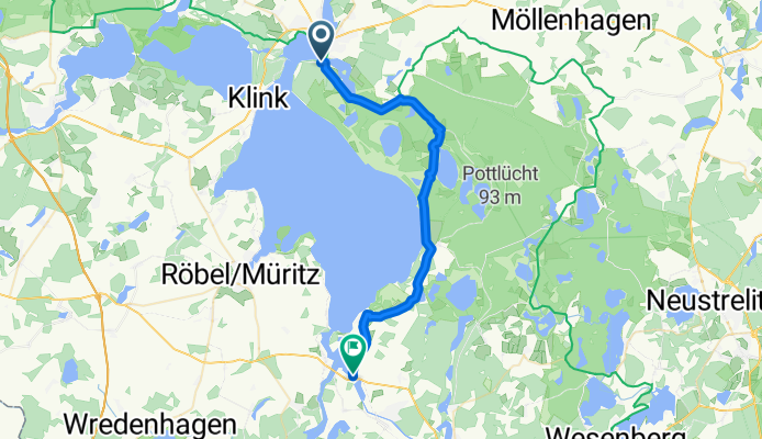 Von Waren (Müritz) bis Rechlin
