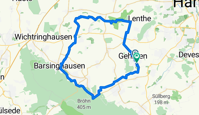 Felderrunde Gehrden Ditterke Barrigsen Bsghsn Wennigsen Degersen