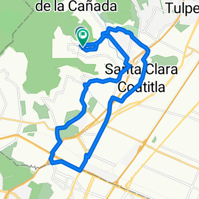 Calle Chayote, Ecatepec de Morelos a Avenida del Río, Ecatepec de Morelos