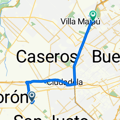 General Ocampo, La Matanza to Comuna 12, Buenos Aires