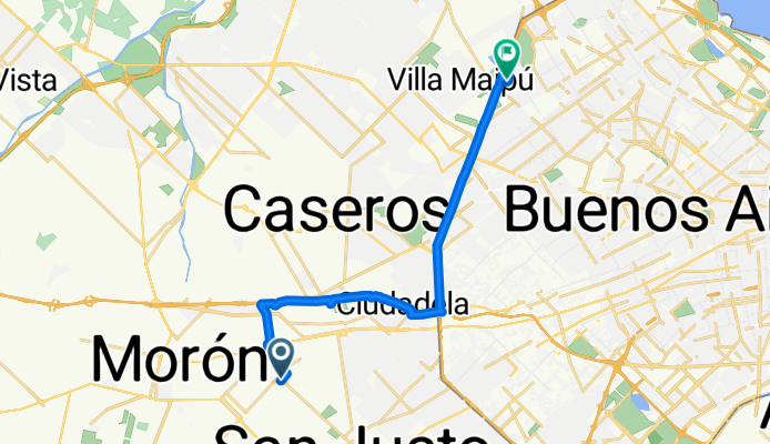 General Ocampo, La Matanza to Comuna 12, Buenos Aires