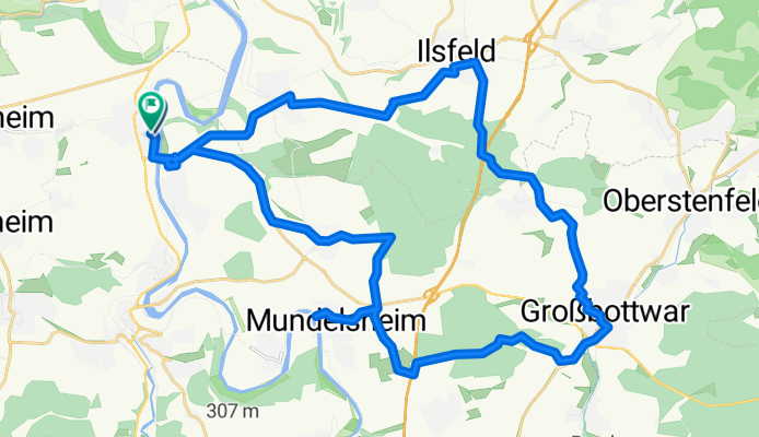 Schillerstraße, Kirchheim am Neckar nach Walheimer Straße, Kirchheim am Neckar