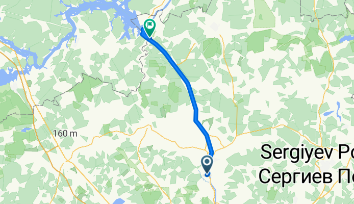 От yлица Генерала Кузнецова до Дмитровское шоссе