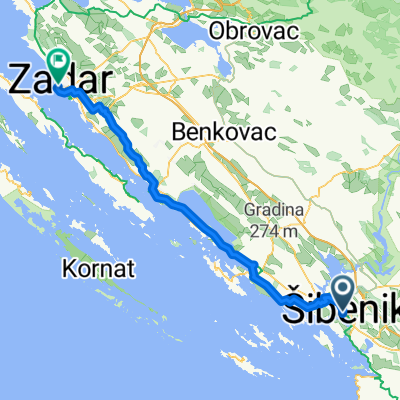 Sibenik - Zadar