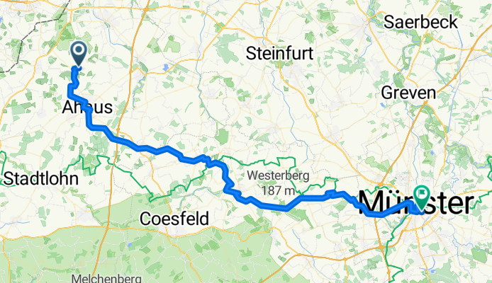 Eper Straße, Ahaus nach Bremer Platz, Münster