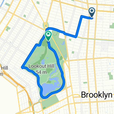 Nostrand Ave, New York to East Dr, New York