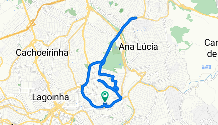 De Rua Alabastro a Rua Alabastro