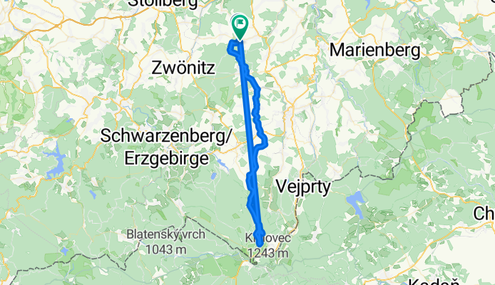 Zum Sportplatz, Thum nach Zum Sportplatz, Thum