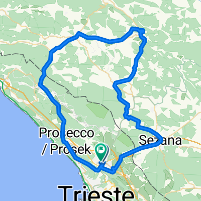 Via Nazionale, Trieste a Via Doberdò, Trieste