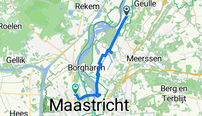 Weg van Bunde naar Geulle, Geulle to Gilles Doyenstraat, Maastricht