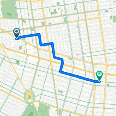 S Portland Ave, New York to Nostrand Ave, New York