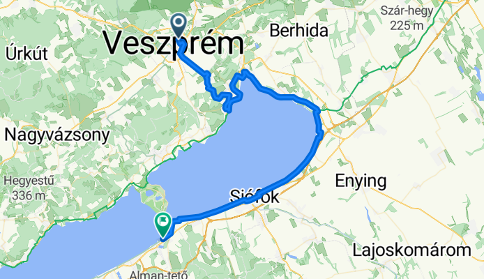 Veszprém - Balatonföldvár