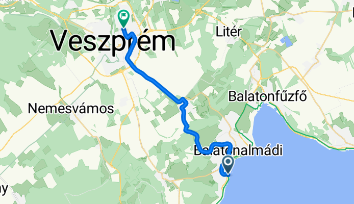 Balatonalmádi - Veszprém