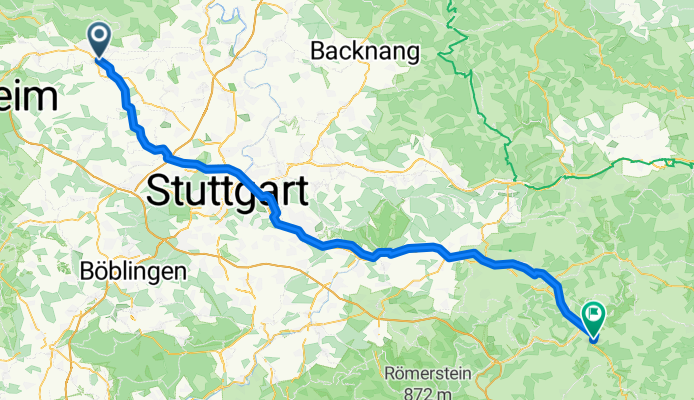 Vaihingen an der Enz - Geislingen an der Steige
